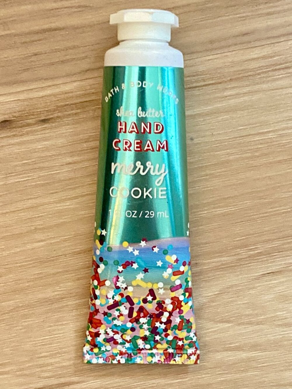 Bath & Body Works Merry Cookie Shea Butter Hand Cream 1 Oz Tube